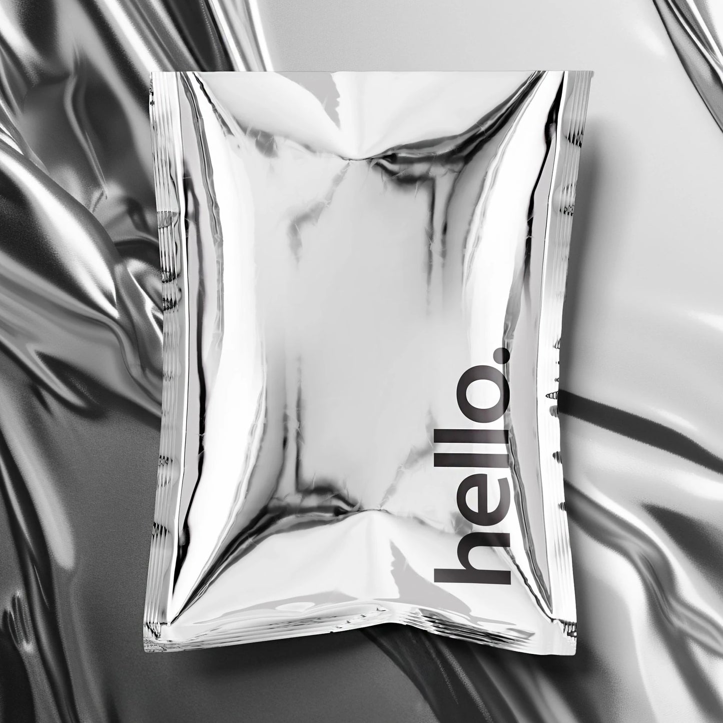 07x10" Eco-Friendly Metallic Poly Mailer (100 pcs) - 180mm x 250mm