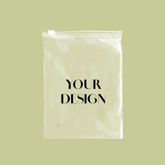 Custom Transparent Eco-Friendly Zipper Bag For Your Brand