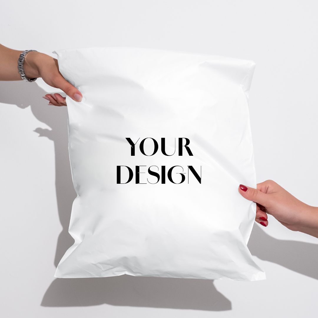 Custom White Eco-Friendly Poly Mailers For Your Brand