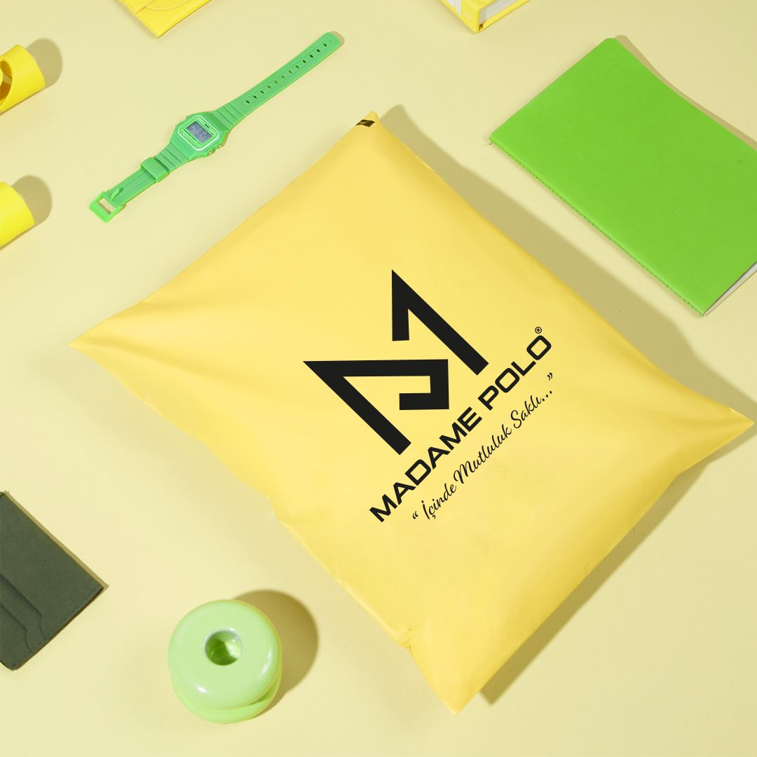 Custom Yellow Eco-Friendly Poly Mailers For Your Brand