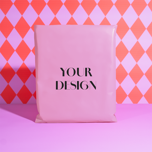 Custom Rose Dry Eco-Friendly Poly Mailers For Your Brand