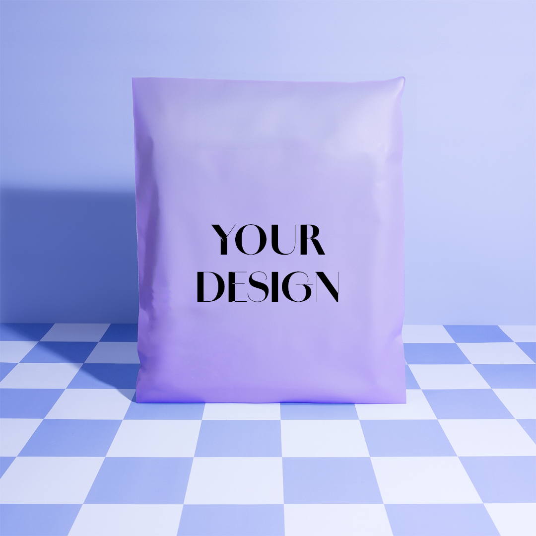 Custom Lilac Eco-Friendly Poly Mailers For Your Brand