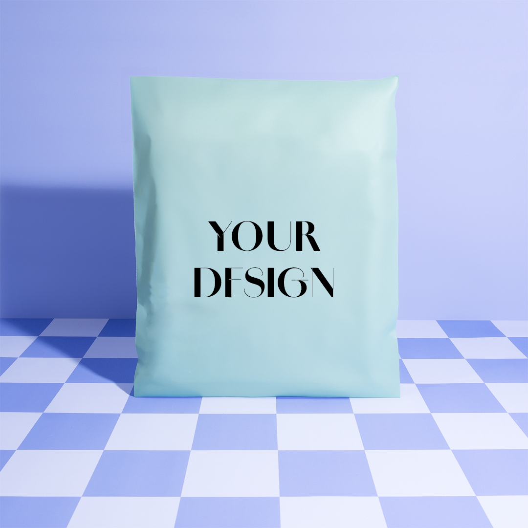 Custom Mint Green Eco-Friendly Poly Mailers For Your Brand