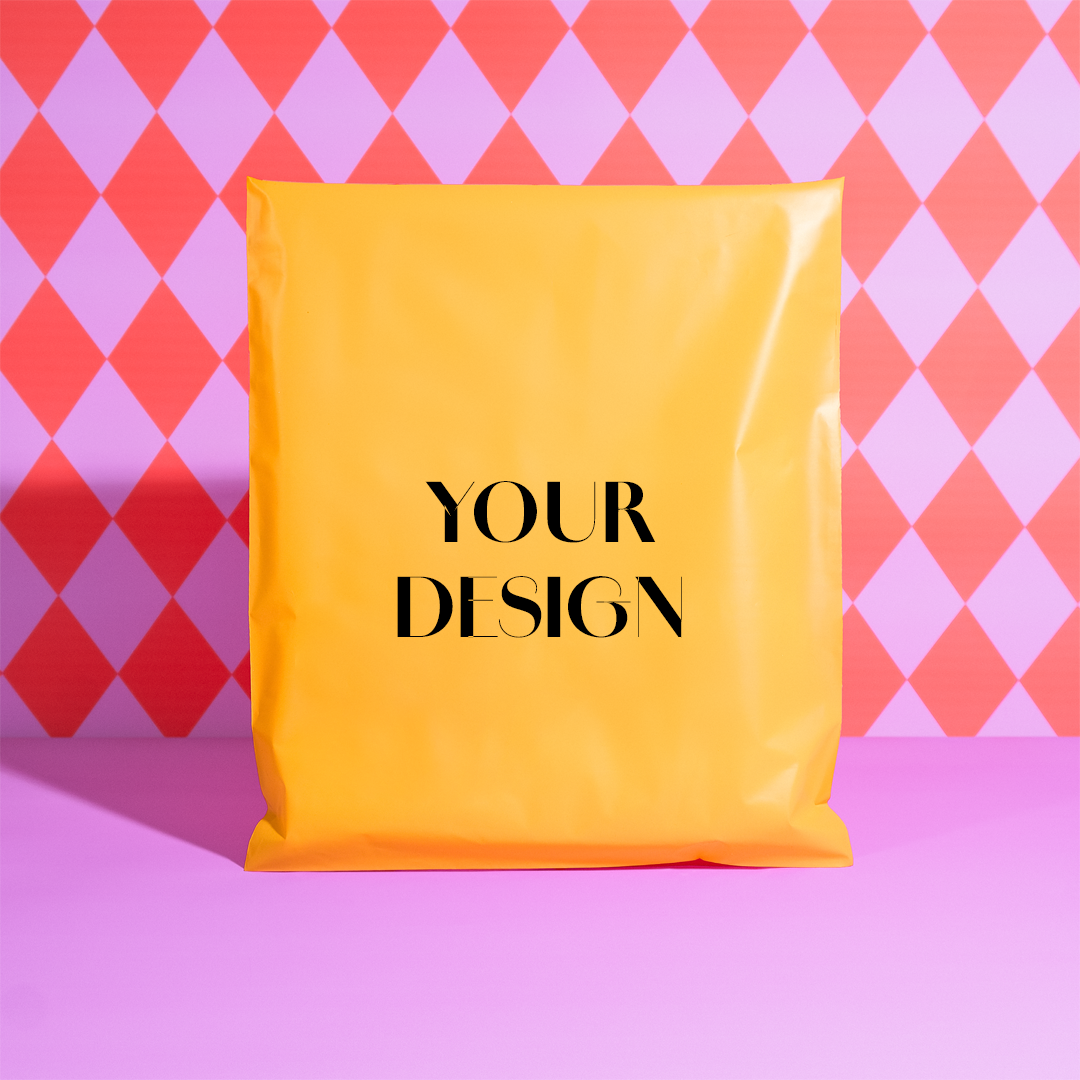 Custom Yellow Eco-Friendly Poly Mailers For Your Brand